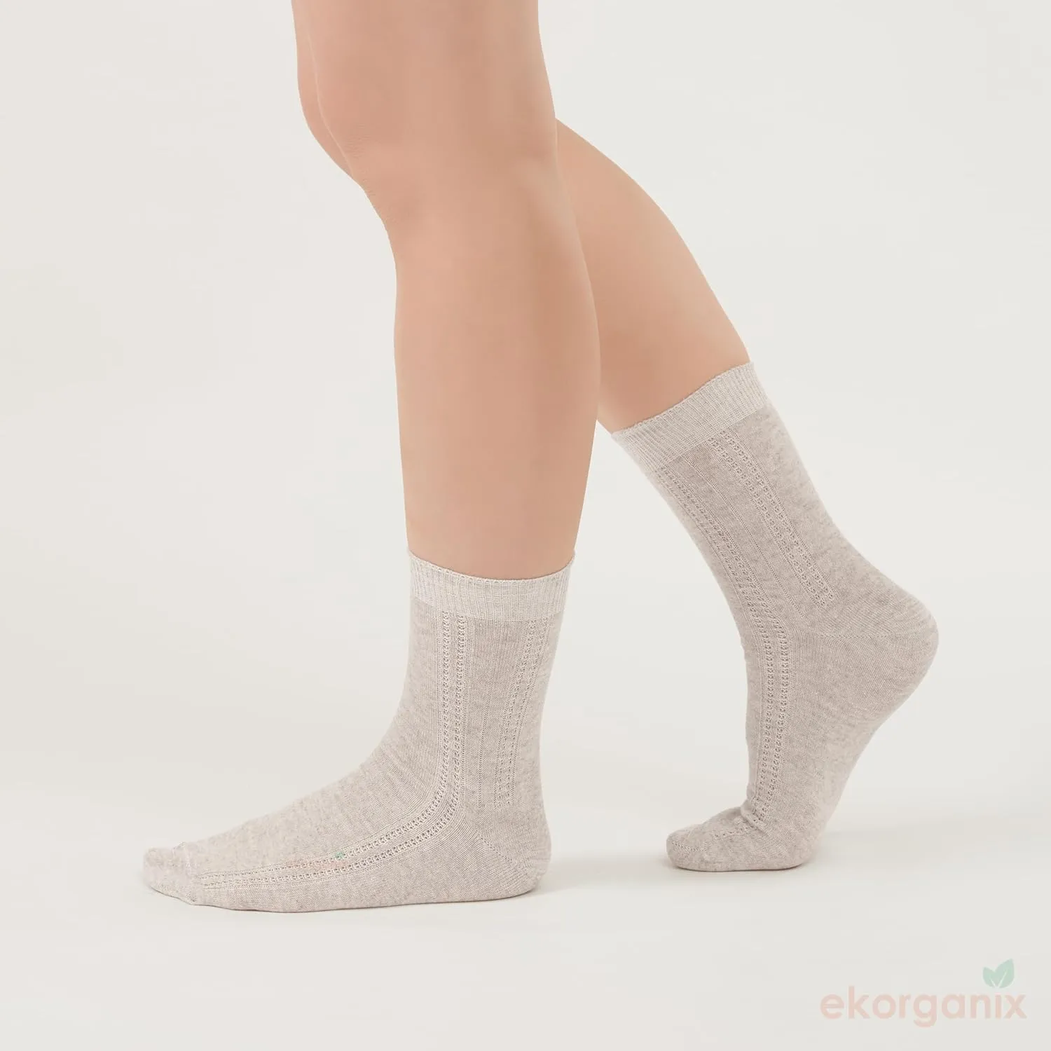 100% Pure Organic Linen Women's socks