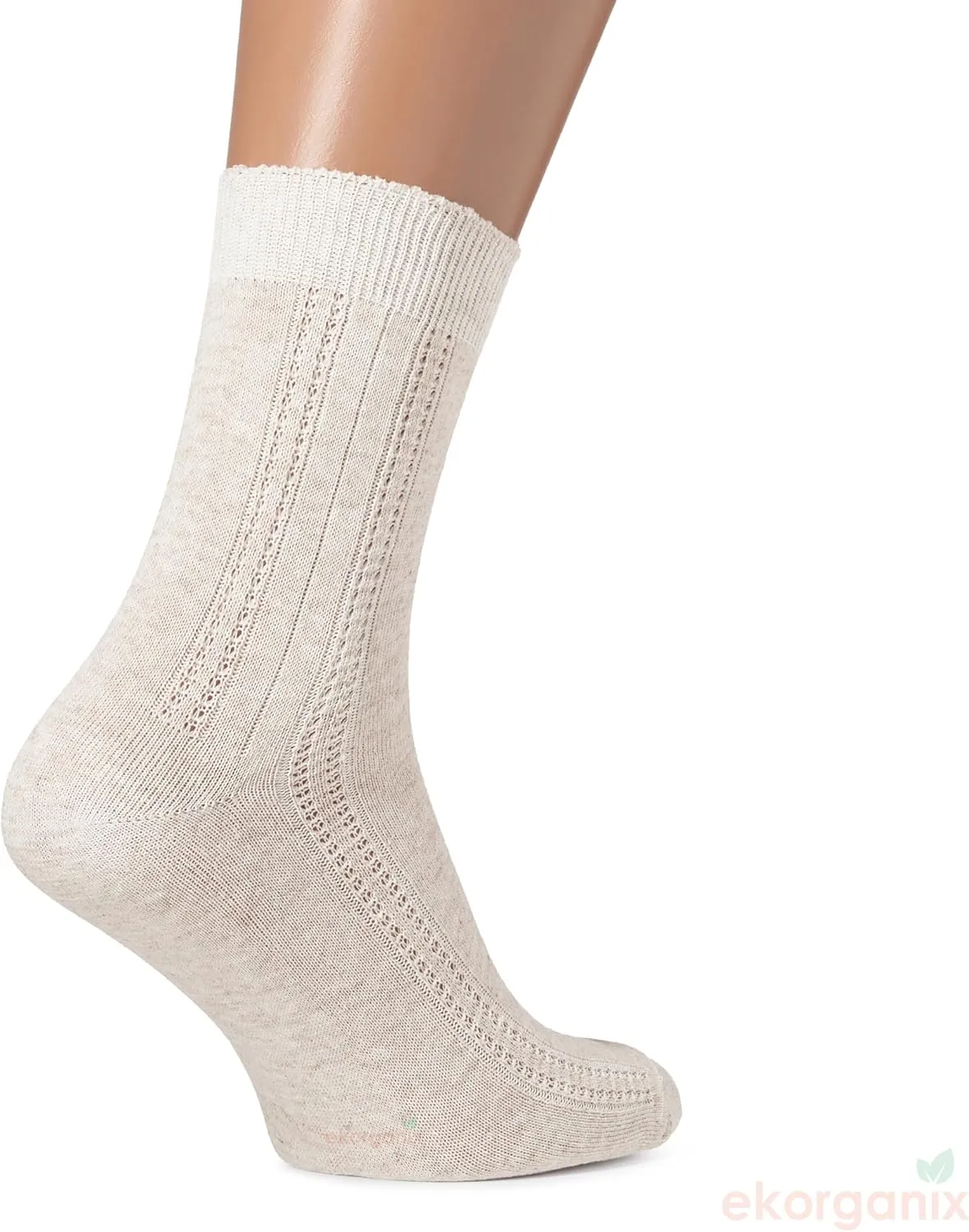 100% Pure Organic Linen Women's socks