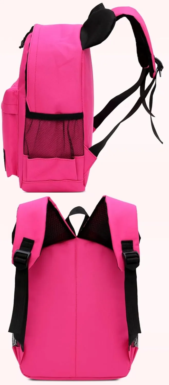 12 inches Mouse Shaped Backpack (Rose pink)