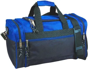 17" Blank Duffle Bag Duffel Travel Camping Outdoor Sports Gym Accessories Bag (FREE RETURN) (17" - Royal)