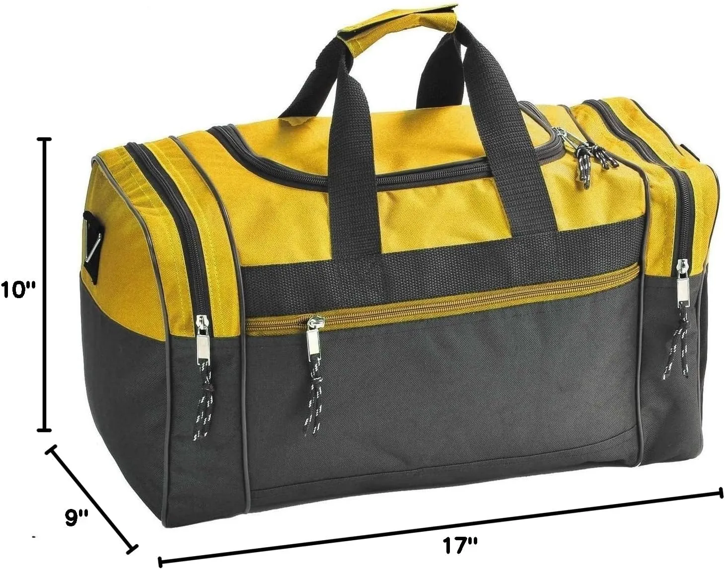 17" Blank Duffle Bag Duffel Travel Camping Outdoor Sports Gym Accessories Bag