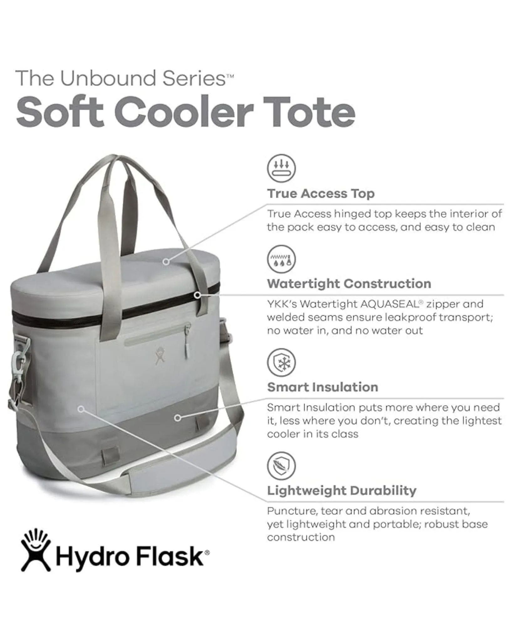 18L Unbound Tote - Arctic