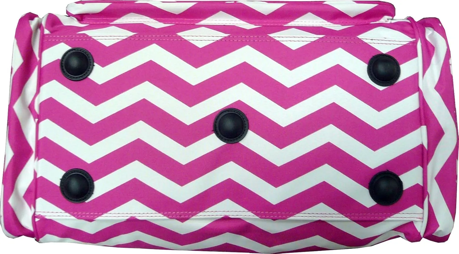 19" Women's Duffle Bag (Chevron-Pink/White)