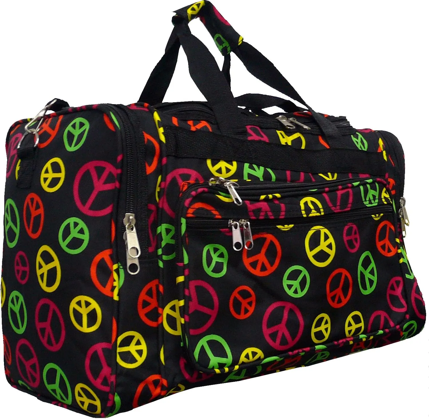 19" Women's Duffle Bag (Multi Peace)