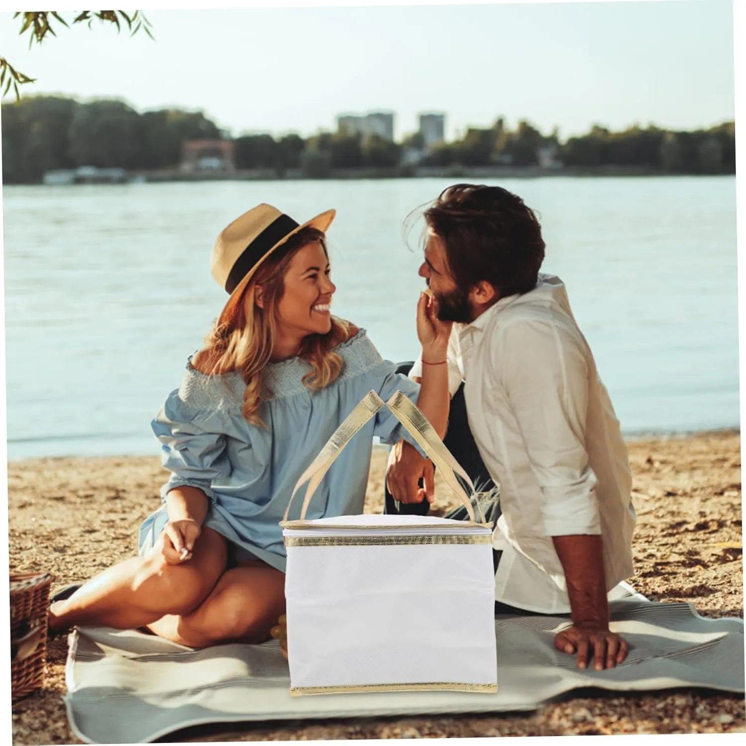2 Pcs Packing Insulation Bags Heat up Lunch Box Bento Lunch Box Collapsible Container Hot Food Bags Food