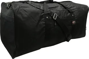 24''/30''/36''/42'' Square Jumbo Duffel /Cargo Bag /Suitcase /Tote Bag (24 inch), Black, (TS)