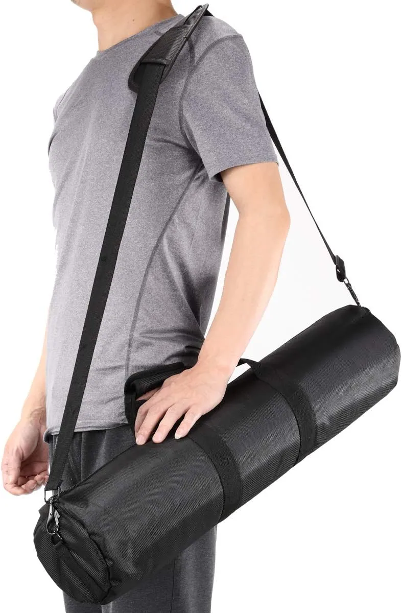 25in/65cm Tripod Carrying Case, Heavy Duty Nylon Bag with Shoulder Strap, Padded for Light Stand, Tripods, Monopods, Umbrellas, Softboxes, Boom Stand, Speaker Stands, Mic Stands