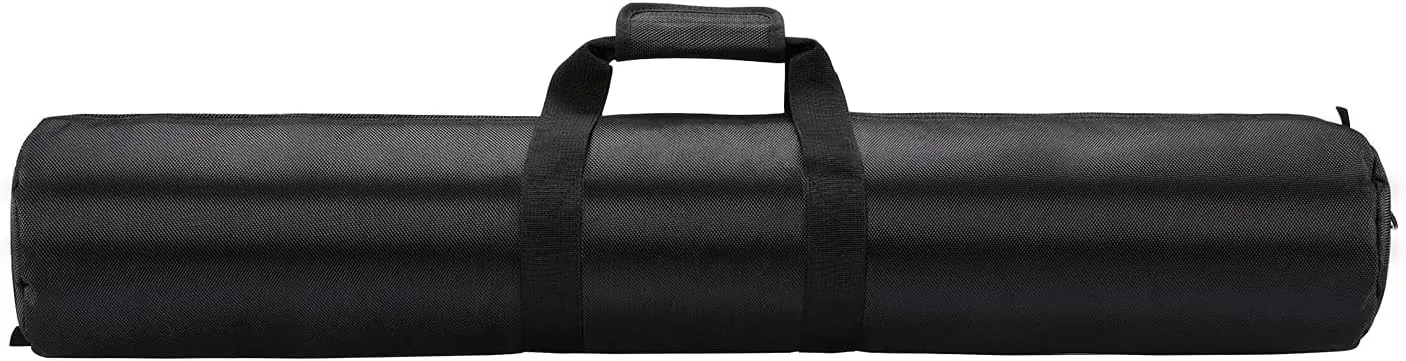 25in/65cm Tripod Carrying Case, Heavy Duty Nylon Bag with Shoulder Strap, Padded for Light Stand, Tripods, Monopods, Umbrellas, Softboxes, Boom Stand, Speaker Stands, Mic Stands