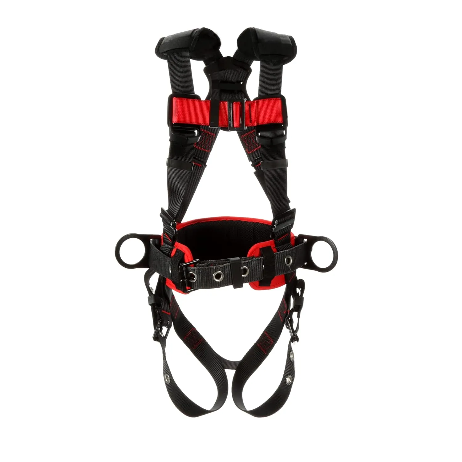 3M Personal Protective Equipment Construction Style Positioning Harness 1161308, Black, Small, 1 Each/Case