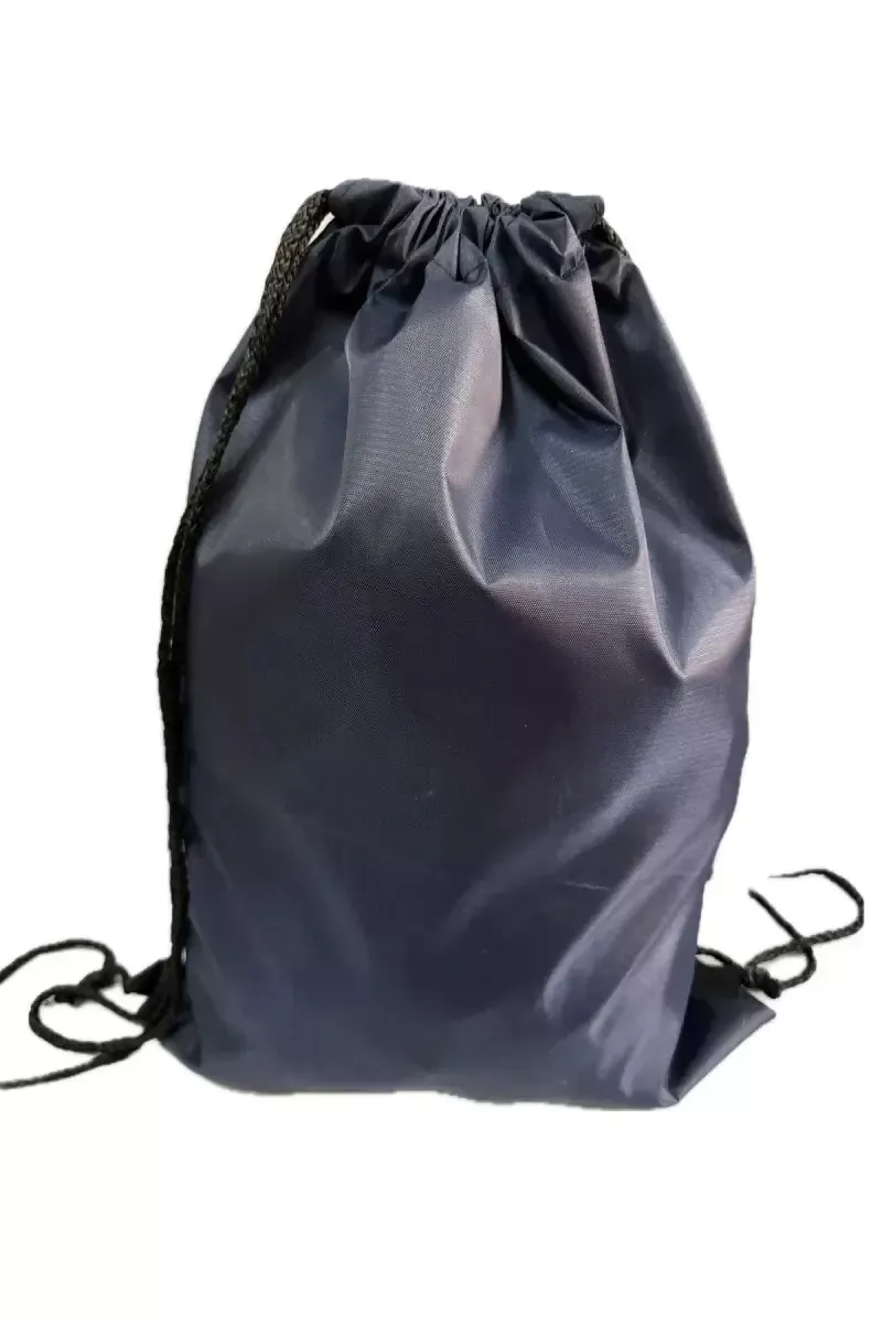 5 L Drawstring Backpack for Men - Navy Blue