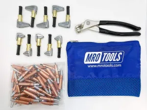 50 1/8 Cleco Fasteners   Cleco Pliers   5 KSG 3/4 x 1/2 Side-Grip Clamps   5 KSG 3/4 x 1 Side-Grip Clamps   Carry Bag (K1S50-1/8SG)