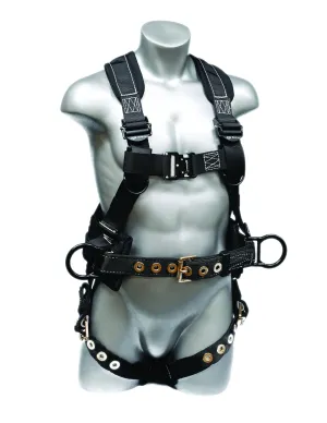 67311 Premium RavenEX Platinum Series Harness with Quick-Connect Buckles, 3 D-Rings, Polyester/Nylon, Small