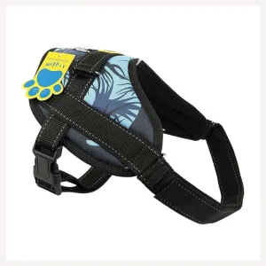 A a Pets' No Pull Escape Proof Reflective Vest Harness for Dogs