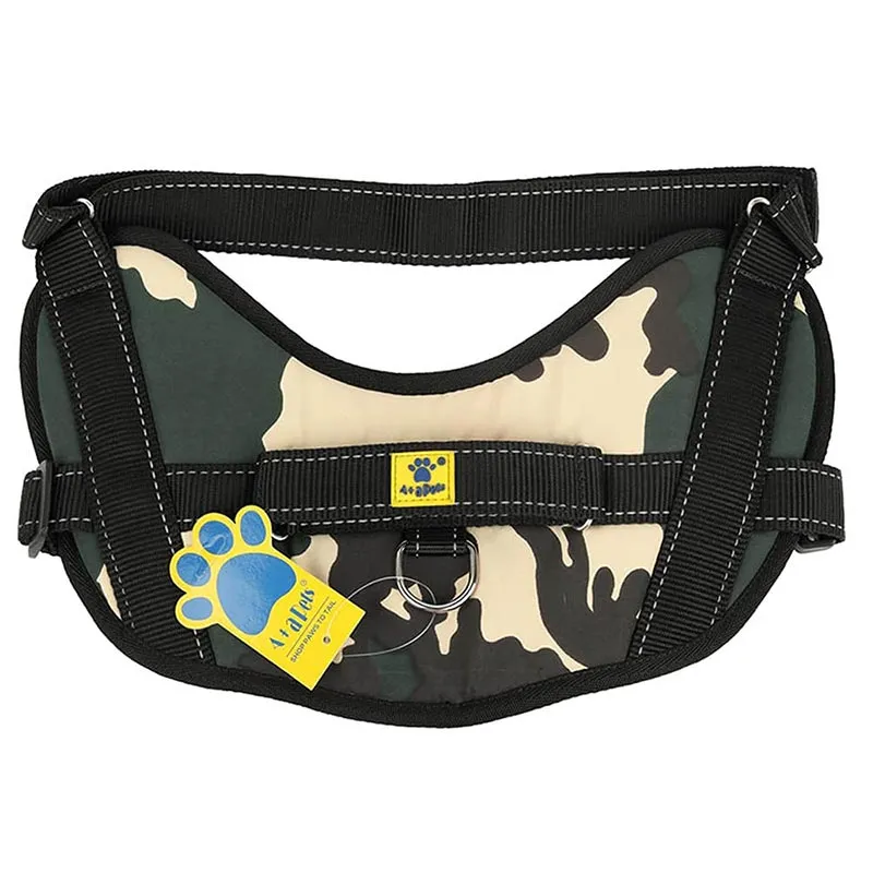 A a Pets' No Pull Escape Proof Reflective Vest Harness for Dogs
