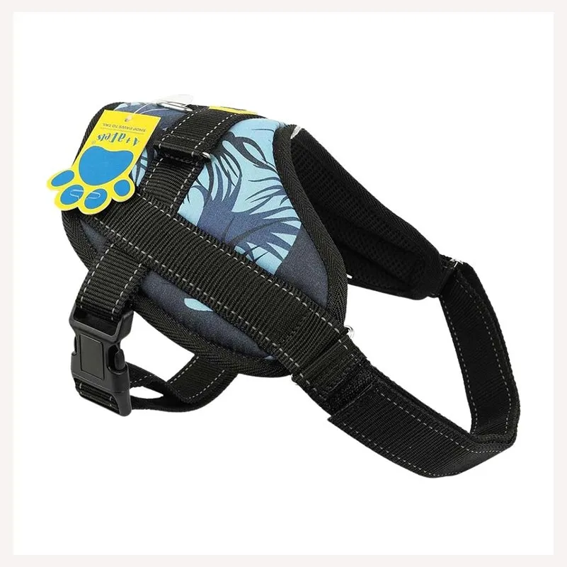 A a Pets' No Pull Escape Proof Reflective Vest Harness for Dogs