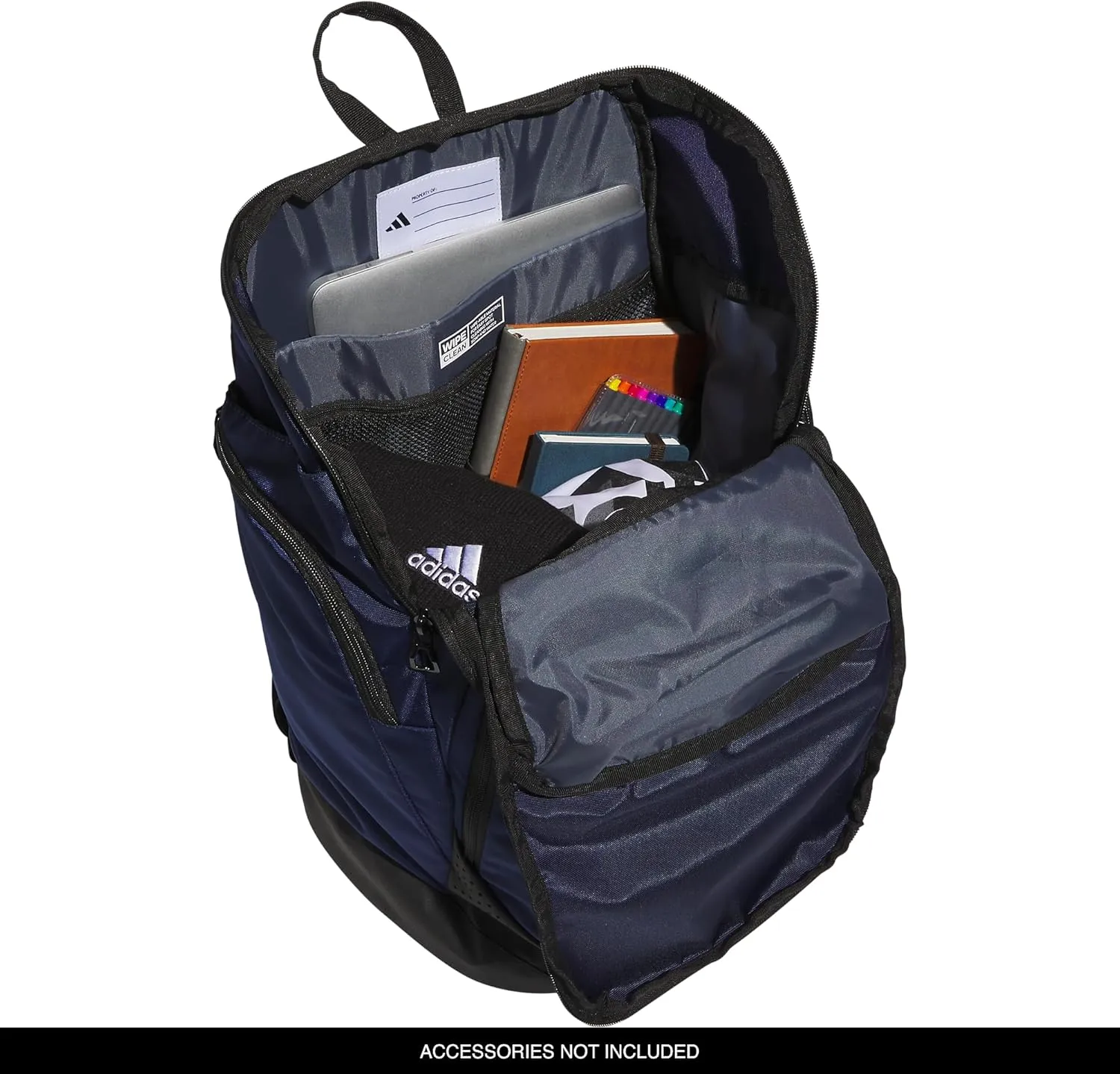 adidas 5-Star 2.0 Backpack for Multi-Sport Practice, Travel and Game-Day, Team Navy Blue 2, One Size