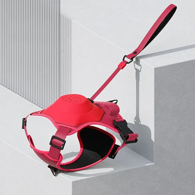 Adjustable Anti-Pull Harness For Dogs With Leash
