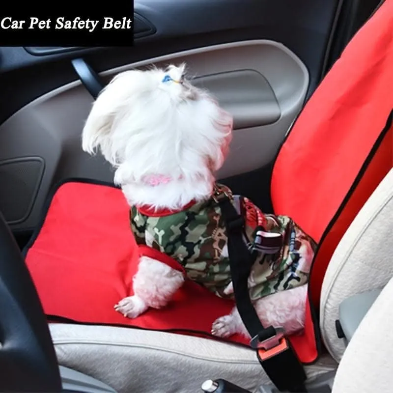 Adjustable Pet Safety Harness for Car Travel