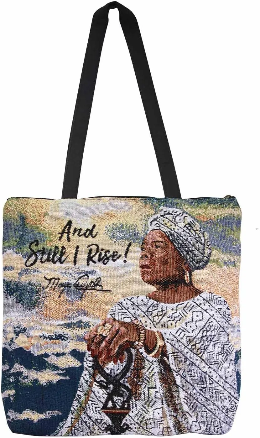 African American Expressions - Woven Tote Bag