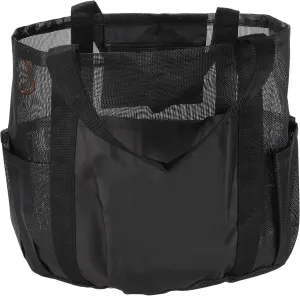 All Purpose Bag Tote w/Zipper Pocket & Carabiner- Use As A Beach Bag or Grocery Bag