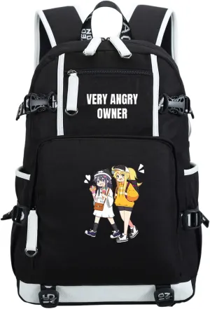 Anime Watashi ni Tenshi ga Maiorita! Backpack Cosplay Mochila Rucksack Kawaii Ribbon Backpack (2)