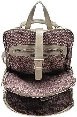 Antik Kraft Women's Yara Backpack-Moss, Backpack Purse for Women, Western Distressed Vegan Leather