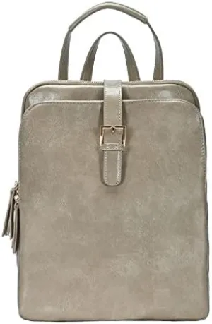 Antik Kraft Women's Yara Backpack-Moss, Backpack Purse for Women, Western Distressed Vegan Leather