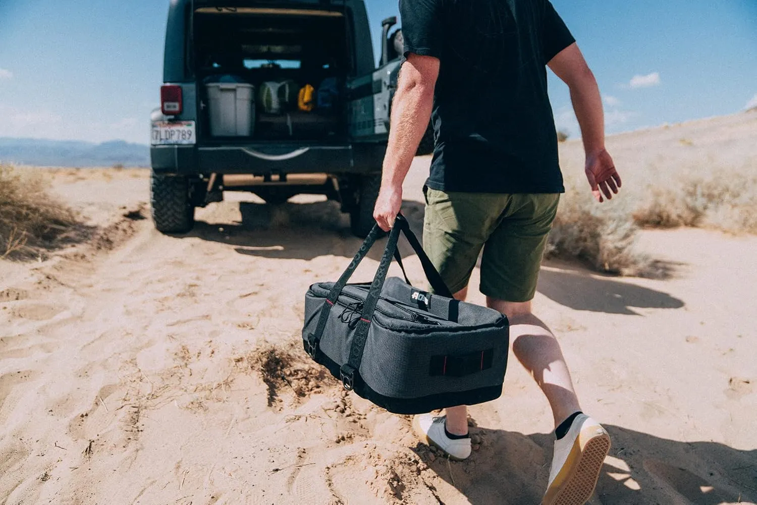 AO Coolers Stow N' Go Cooler, Low-Profile, Leakproof with High-Density Insulation, Holds Ice for 24 Hours, HD Carbon Black, 38 Pack