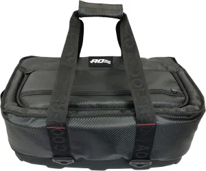 AO Coolers Stow N' Go Cooler, Low-Profile, Leakproof with High-Density Insulation, Holds Ice for 24 Hours, HD Carbon Black, 38 Pack