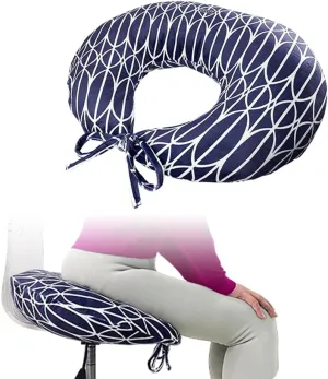 AOSSA BBL Pillow, Butt Pillows for After Surgery Recovery, Brazilian Butt Lift Pillow, Post Surgery Recovery for Sleeping, Sitting, Driving, Lumbar Back Hip Cushion, BBL Seat Foam Wedge Pillow