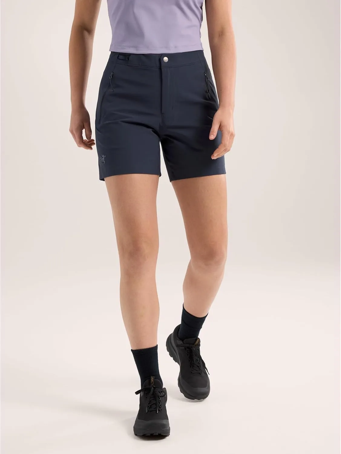 Arc'teryx Gamma Short 6 Women's | Highly Versatile 6" Softshell Short with Stretch - Redesign