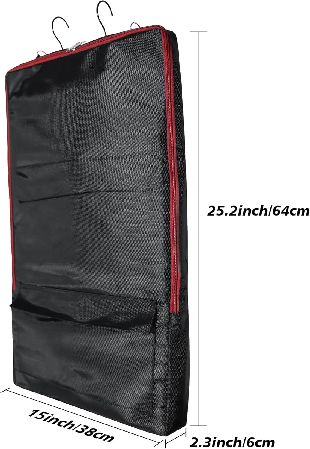 Asooll Horse Bridle Bag,Bridle/Halter Bag with 3 Prong Tack Rack,Horse Tack Carry Bag,Horse Harness Bag,Bridle Bag with Hooks for Horse Gear Storage