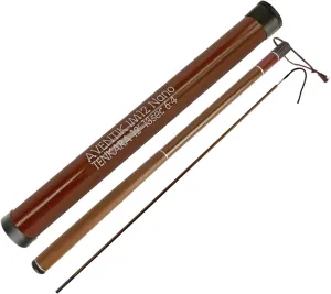 Aventik Tenkara Rod Pro IM12 Nano 6:4 Action 5 Most Used Sizes All Water Conditions Quality Carbon Tube Packing, Extra Spare Sections Included, Tenkara Fly Rod&Combo
