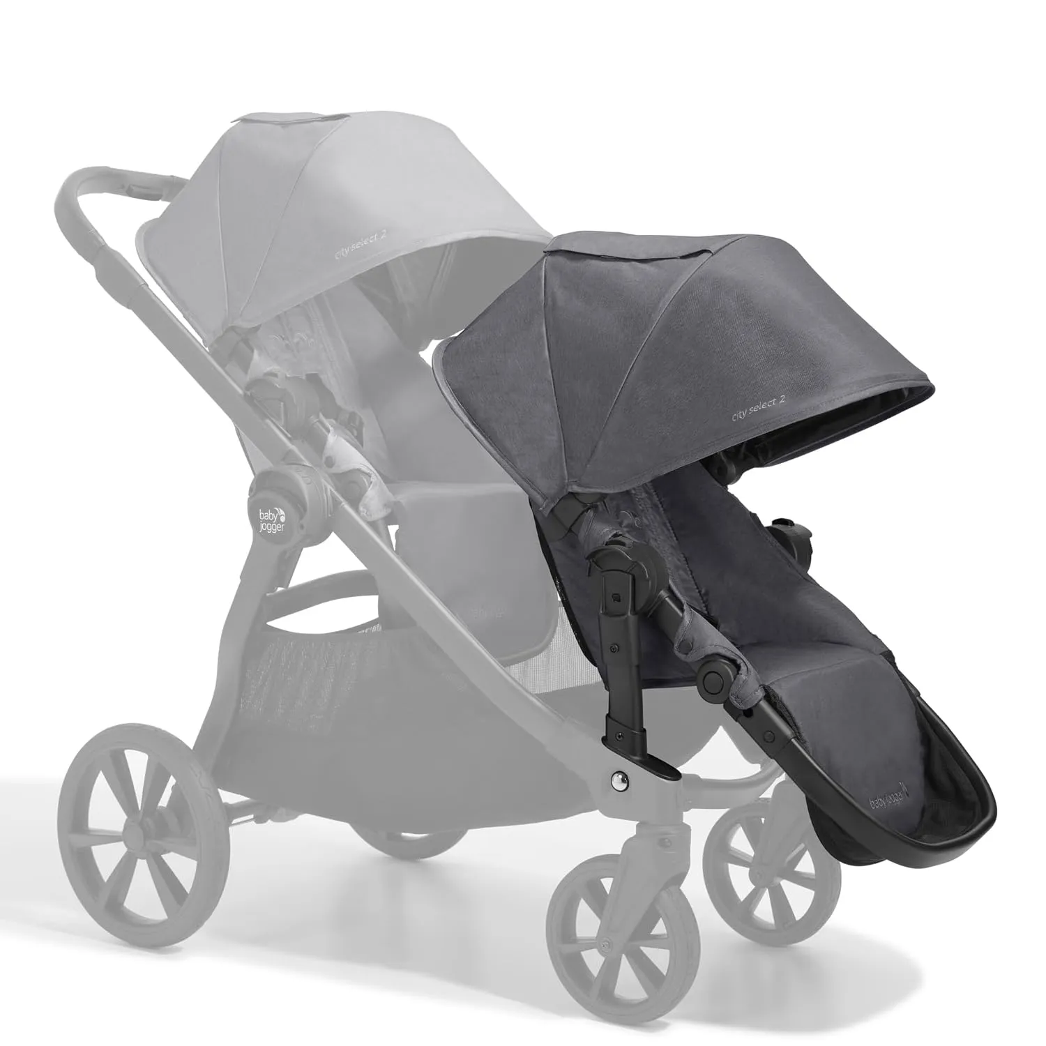 Baby Jogger Second Seat Kit for City Select 2 Stroller Radiant Slate