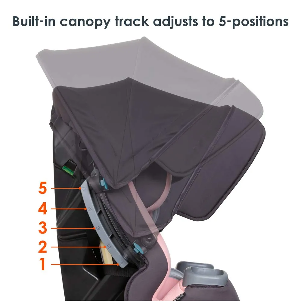 Baby Trend Cover Me™ 4-in-1 Convertible Car Seat, Quartz Pink