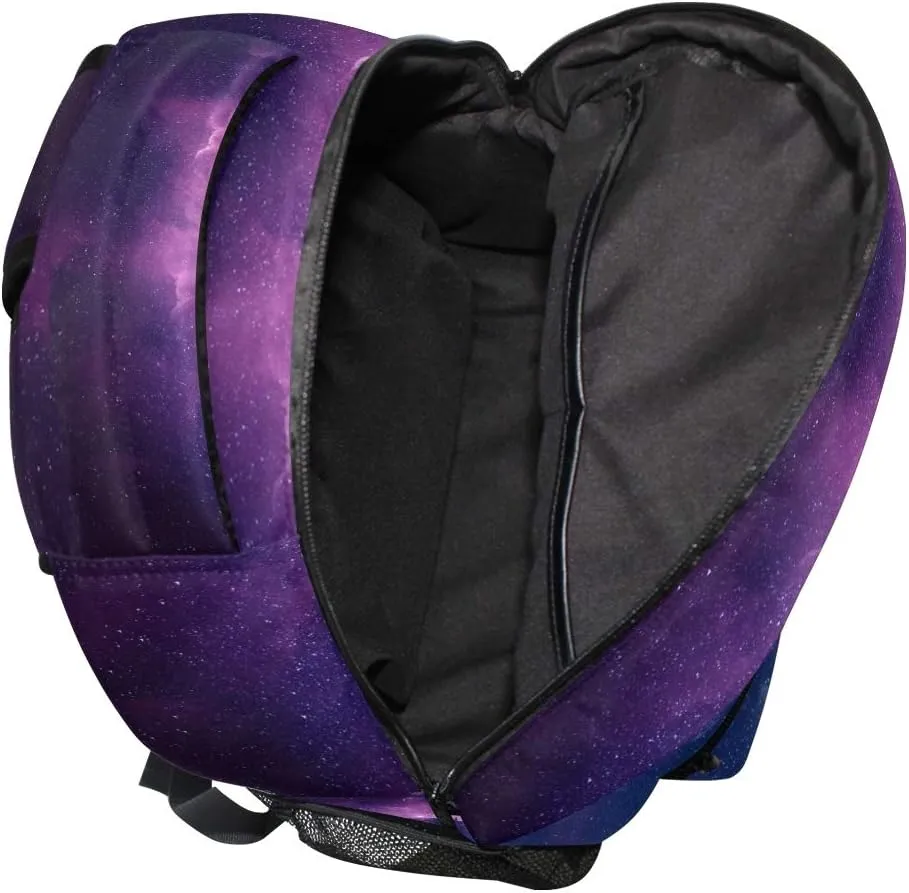 Backpack Fantasy Animal Licorne Galaxy Nebula School Shoulder Bag Large Waterproof Durable Bookbag Laptop Daypack for Students Teens Girls Boys Elementary