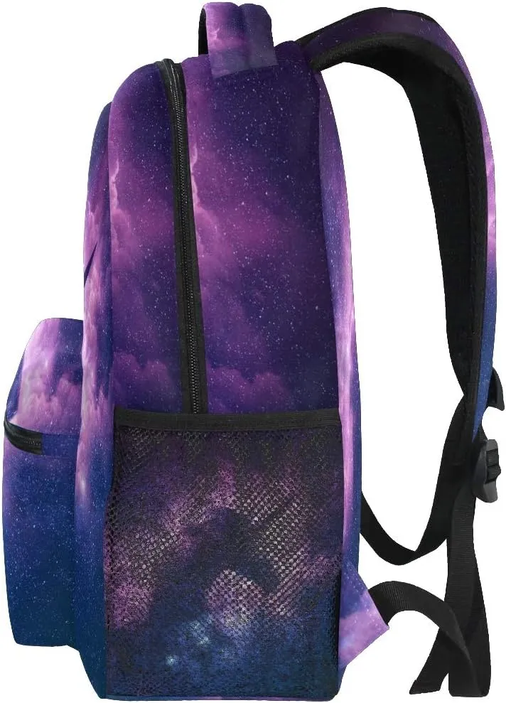 Backpack Fantasy Animal Licorne Galaxy Nebula School Shoulder Bag Large Waterproof Durable Bookbag Laptop Daypack for Students Teens Girls Boys Elementary