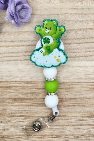 Badge Reel-Care Bear Good Luck CM021