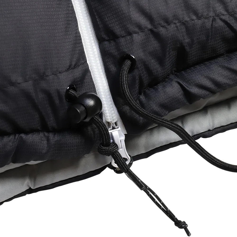 Balck Long Sleeve Sleeping Bag Jacket L-XXL