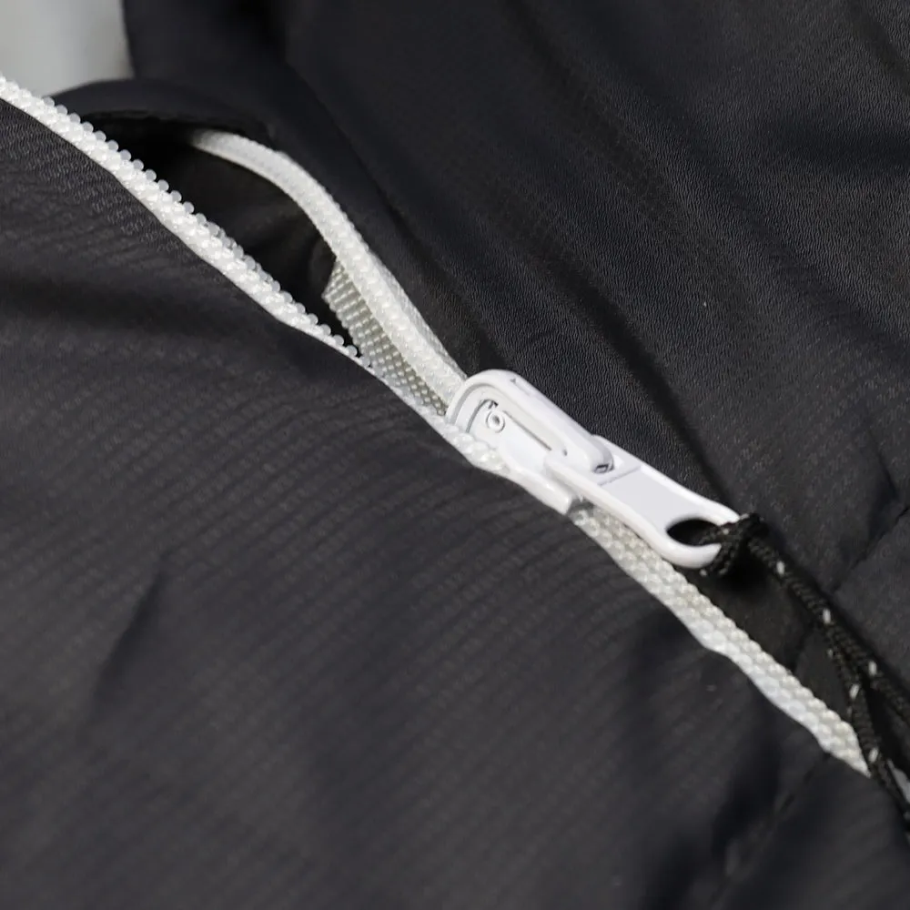 Balck Long Sleeve Sleeping Bag Jacket L-XXL