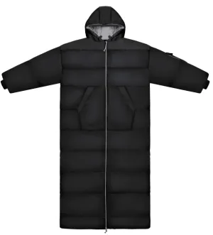 Balck Long Sleeve Sleeping Bag Jacket S-L