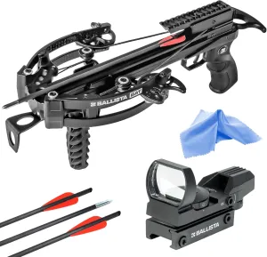 BALLISTA BAT Compound Mini Crossbow - Small Crossbow for Hunting, Fishing and Target - 300 FPS, 130 Lbs, 2.46 lbs