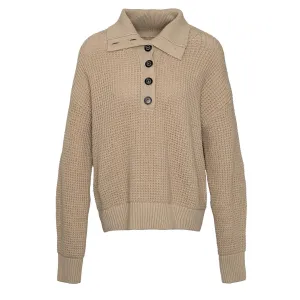 Barbour Womens Woodside Knitted Jumper Oatmeal