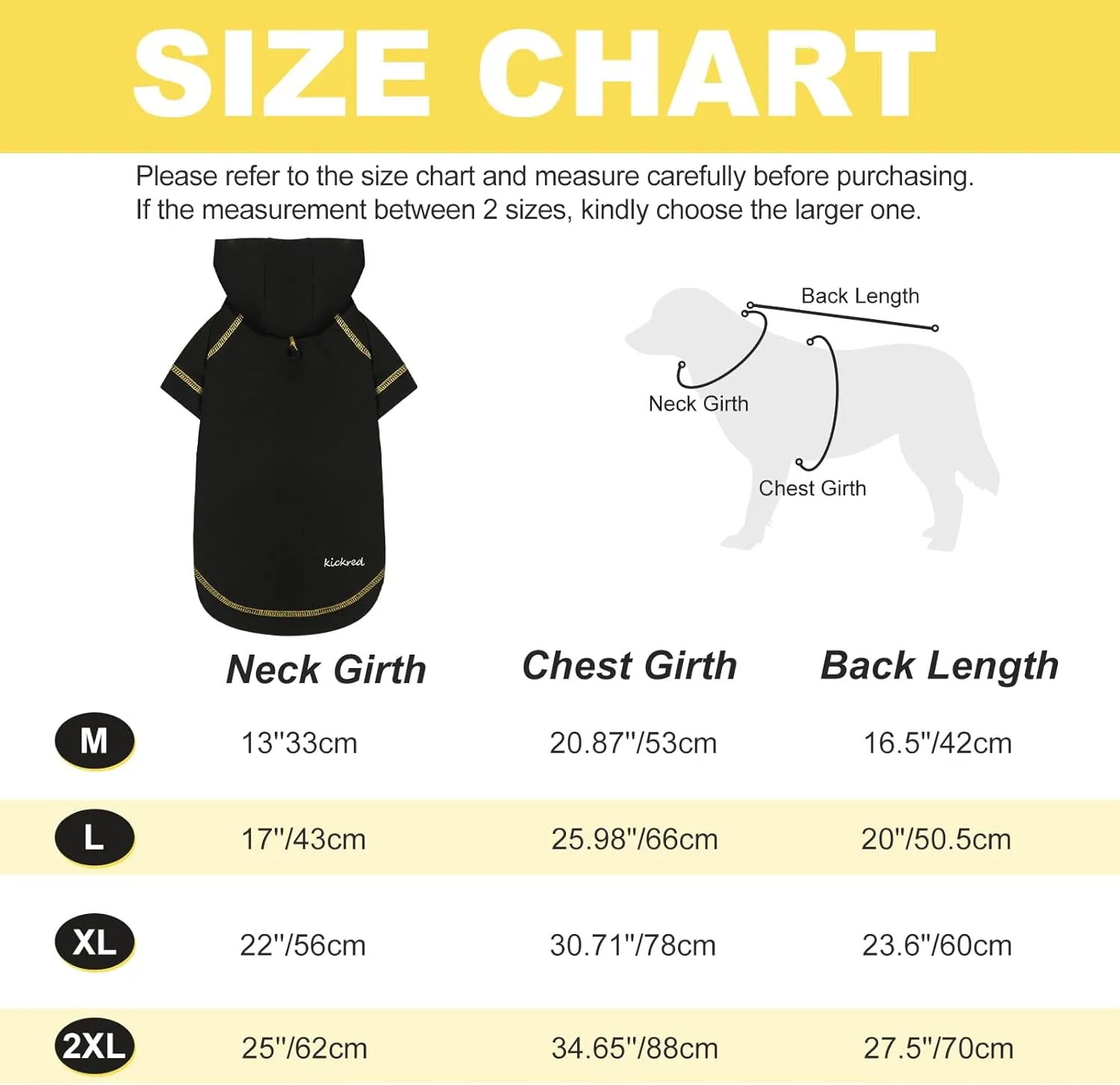 Basic Dog Hoodie Sweatshirts, Pet Clothes Hoodies Sweater with Hat and Leash Hole, Soft Cotton Outfit Coat for Large Medium Small Dogs, Black (XX-Large)