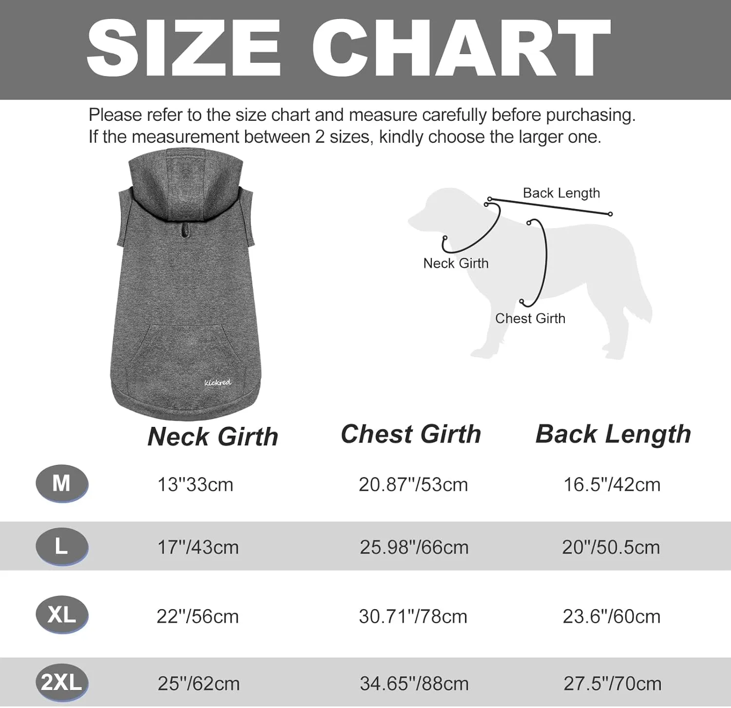 Basic Dog Hoodie Sweatshirts, Pet Clothes Hoodies Sweater with Hat and Leash Hole, Soft Cotton Outfit Coat for Large Medium Small Dogs, Dark Grey (Medium)