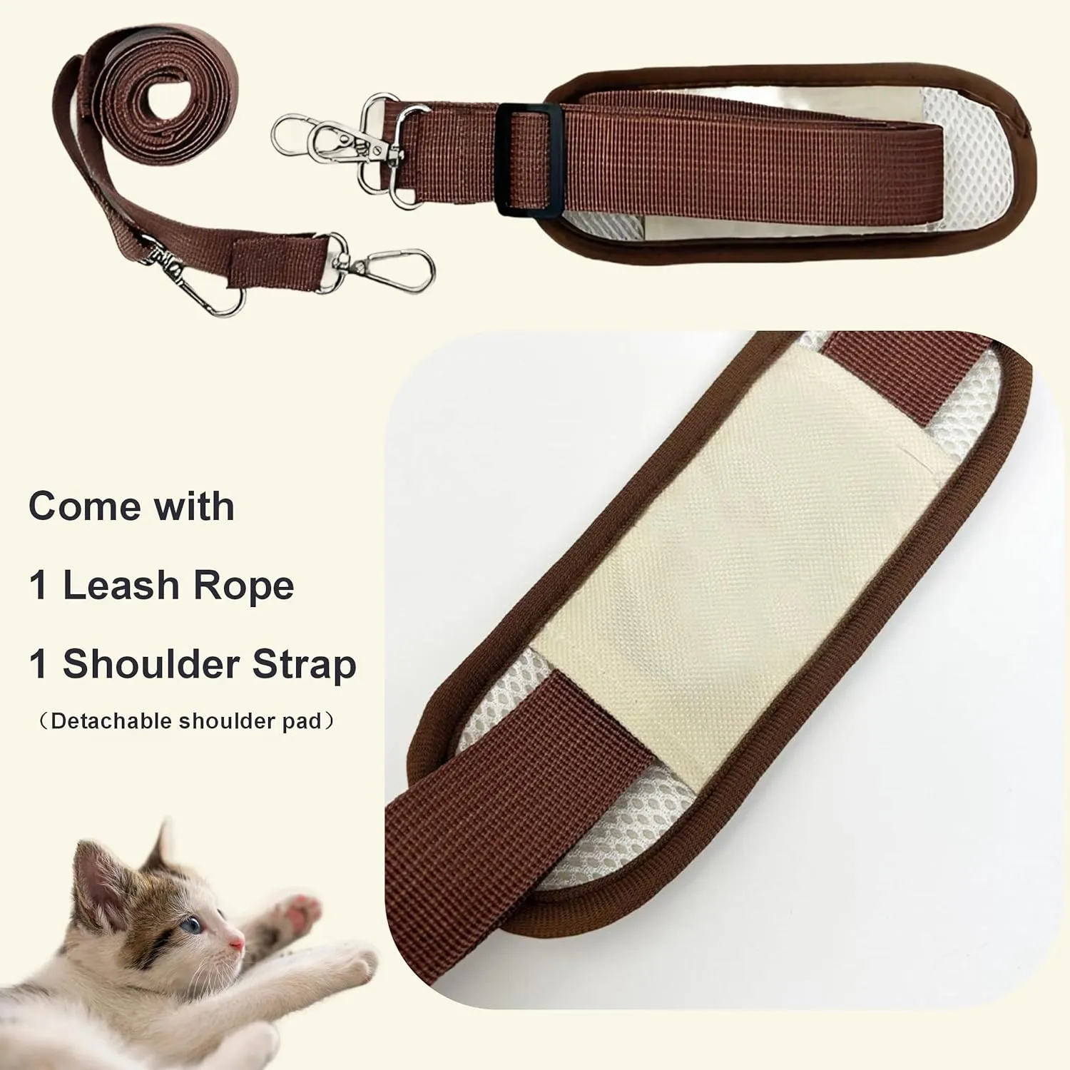 Bear Dog Lift Harness Carrier Full Body Legs Out Sling Emergency Pet Backpack for Disabled Old Joint Injuries with Treat Bag 4.4~19.8 lbs (Large（14.3~19.8lbs）, Animal Print)