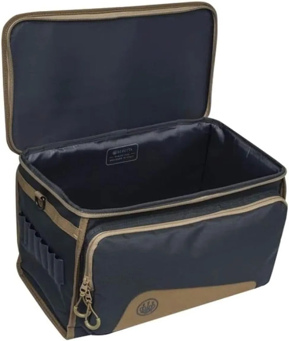 Beretta Gamekeeper EVO Durable Lightweight Functional Outdoor Hunting Shooting Tactical Zippered Cartridge Bag 250 with Adjustable Shoulder Strap | Capacity of 10 Boxes x 25 Cartridges