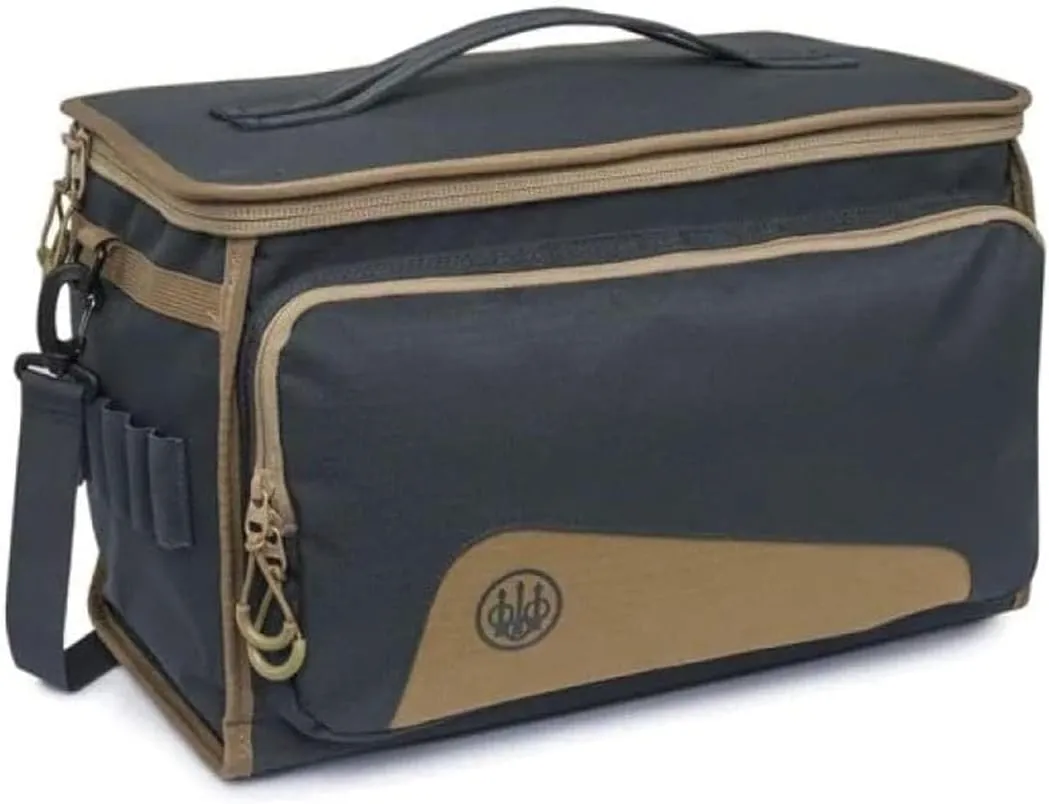 Beretta Gamekeeper EVO Durable Lightweight Functional Outdoor Hunting Shooting Tactical Zippered Cartridge Bag 250 with Adjustable Shoulder Strap | Capacity of 10 Boxes x 25 Cartridges