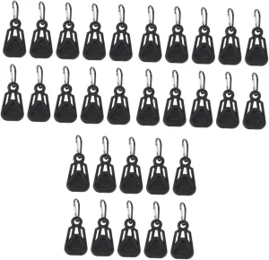 BESPORTBLE 30 Sets Tent Tarp Tie Down Clips Canopy Tent Accessories with Tarp Clamps