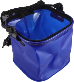 BESPORTBLE Collapsible Fishing Bucket with Handle Portable Lightweight Eva Live Fish Container for Outdoor Camping Hiking and Fishing Wash Basin